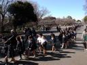 Schulkinder im Ueno Park