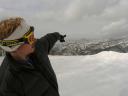Ralf zeigt uns die Berge